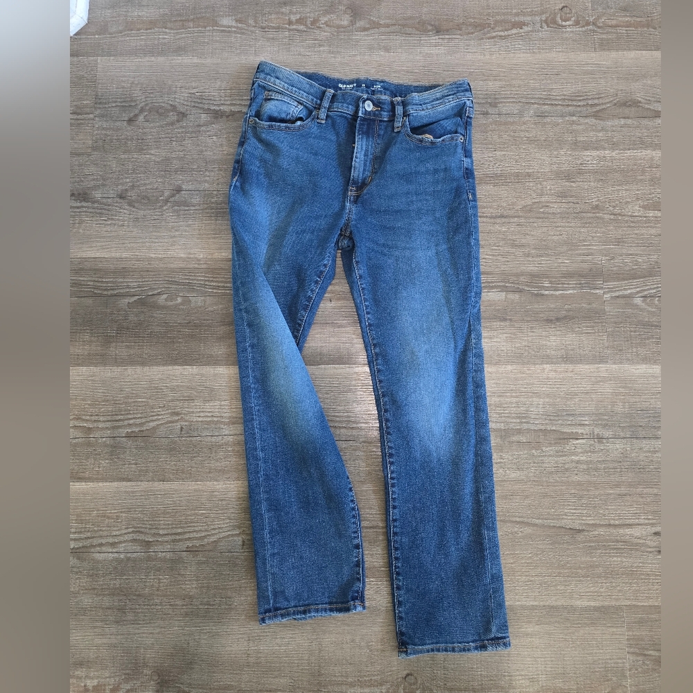 Old Navy boys Slim Fit stretch Denim Jeans - Blue size 12
